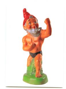 Cpm Boxe Nain Boxeur Boxing Gnome Dwarf - Boxsport