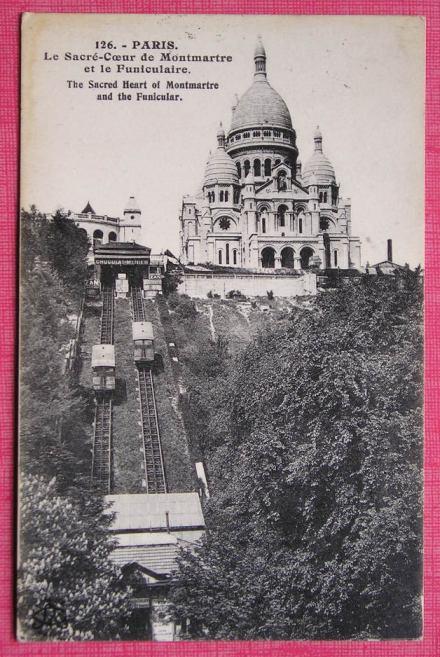 Funiculaire Montmartre (1) Le Sacré Cœur - Funicular Railway