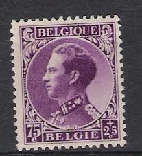 Belgie OCB 391 (*) - 1934-1935 Léopold III