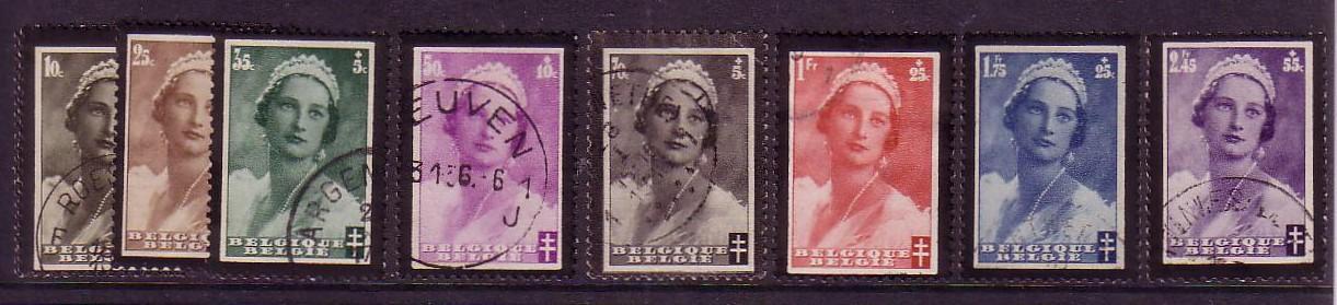 A Nr 411-418 Cote 8 Euro - Used Stamps