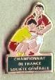 PIN'S RUGBY CHAMPIONNAT DE FRANCE SOCIETE GENERALE (5710) - Rugby