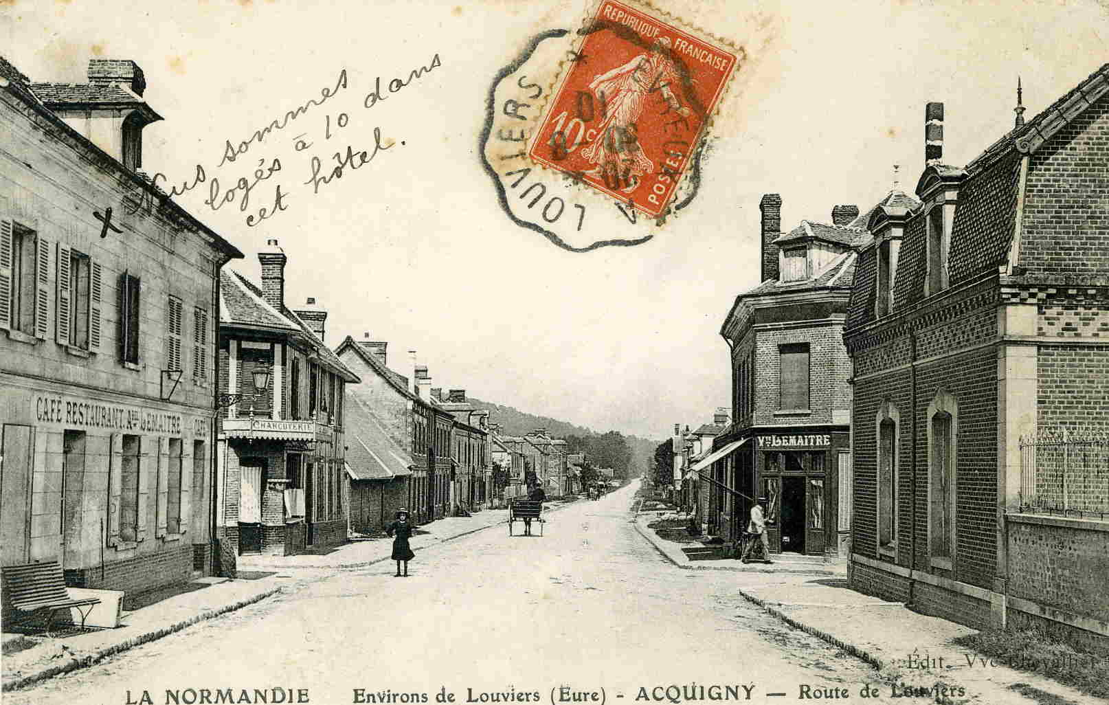 ACQUIGNY - Route De Louviers - Acquigny