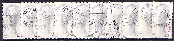 Danemark. 1241 (2000). = 10 Reine Margrethe - Used Stamps