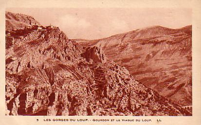 LES GORGES Du LOUP - Gourdon Et Le Viaduc Du Loup - Gourdon