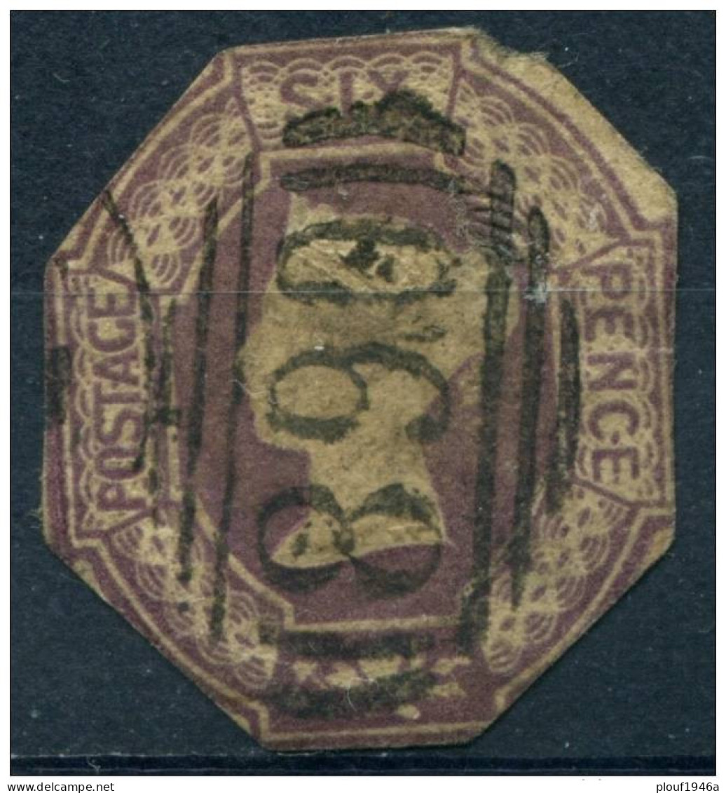 Pays : 200  (G-B)  Yvert Et Tellier N° :   5 (o)  Découpé - Used Stamps