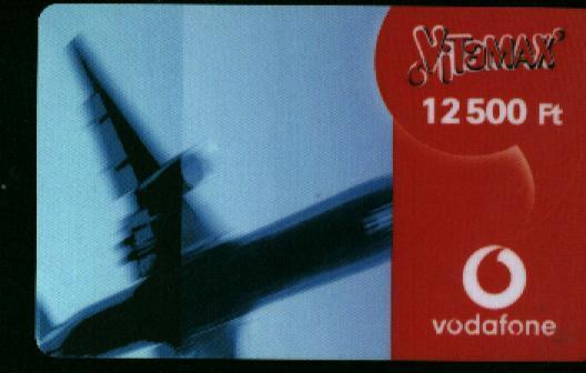 AIRPLANE - HUNGARY - VODAFONE - 12.500FT - Avions