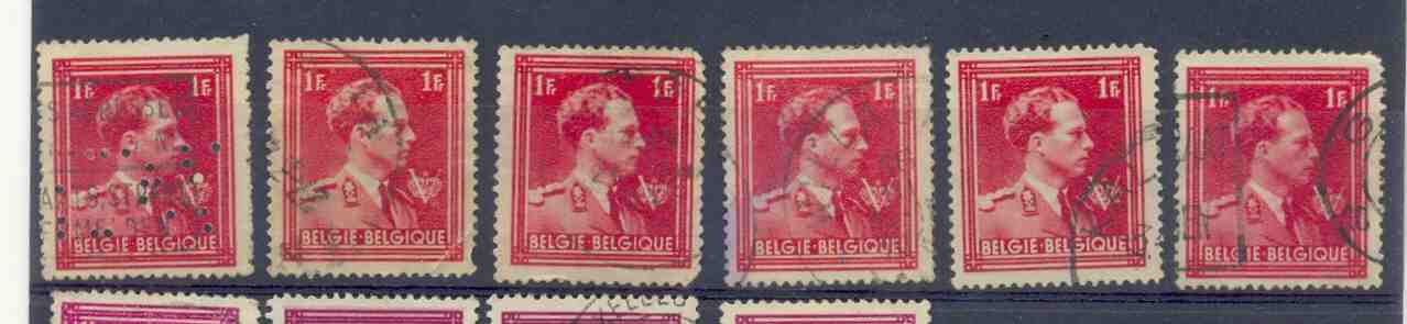 Lot Ocb Nr 690 Gestempeld  , Zie Scan , Ocb : 1 Euro - 1936-1957 Collar Abierto