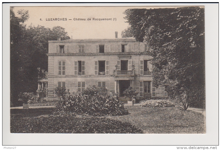 LUZARCHES, Chateau De Rocquemont - Luzarches