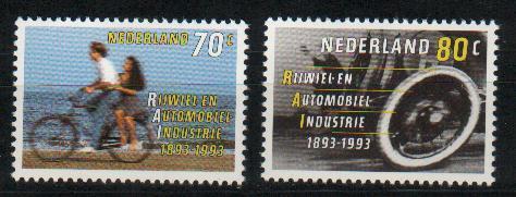 NETHERLANDS 100 YEAR  BICYCLE AND AUTO INDUSTRIE BICYCLE FIETS - Wielrennen