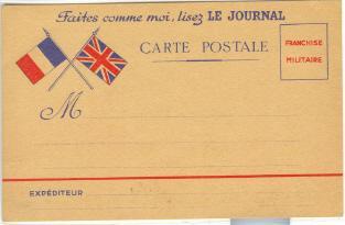 CPFM 1939-40 - Publicité Lisez Le Journal - Neuve - Lettres & Documents