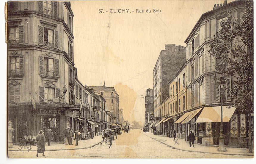 F561 - CLICHY - Rue Du Bois - Clichy