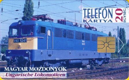 Hungary - K1995-10 - Train V 43 - Hongarije