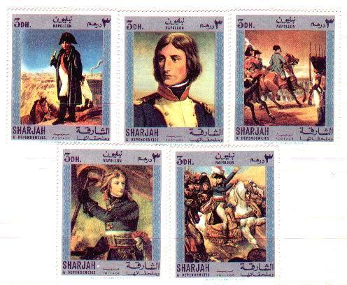 SHARJAH NAPOLEON Mint Complet Stamps. - Napoléon