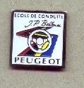 PIN'S PEUGEOT ECOLE DE CONDUITE JP BELTOISE (5995) - Peugeot