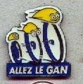 PIN'S ALLEZ LE GAN (6083) - Banques