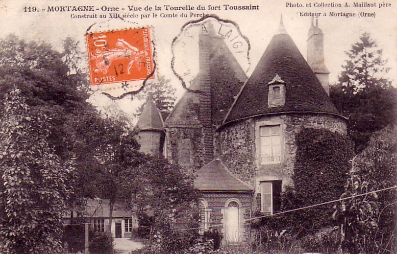 MORTAGNE.  Vue De La Tourelle Du Fort Toussaint. - Mortagne Au Perche