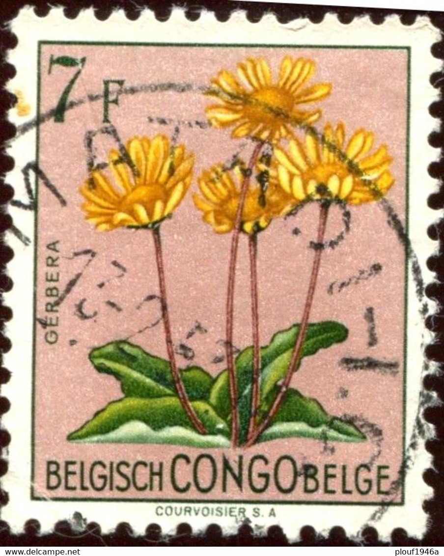 Pays : 131,1 (Congo Belge)  Yvert Et Tellier  N° :  318 (o) - Gebraucht
