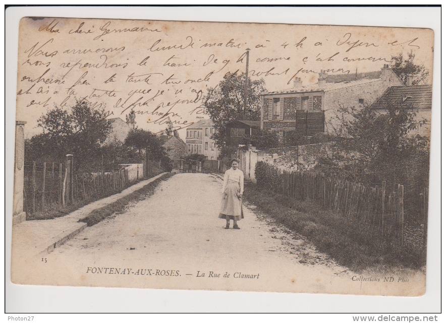 FONTENAY AUX ROSES, Rue De Clamart - Fontenay Aux Roses