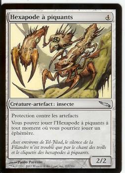 MTG Hexapode à Piquants  MINT - Cartes Blanches