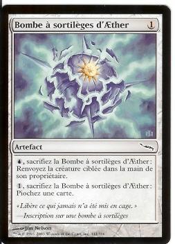 MTG Bombe à Sortileges D´Aether + Cle Galvanique  MINT - Artefacts