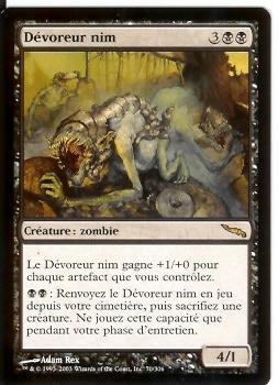 MTG Devoreur Nim + 6 Communes MINT - Black Cards