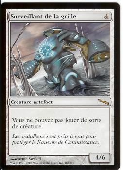 MTG Surveillant De La Grile + 1 Unco Et 5 Communes - Artefacts