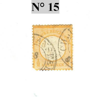Timbre D´allemagne Reich N° 15 - Usati