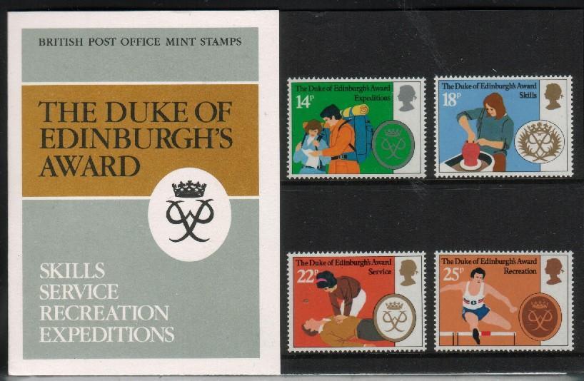 GB GREAT BRITAIN 1981 DUKE OF EDINBURGH'S AWARD POTTERY FIRST AID ARTIFICIAL RESPIRATION EXPEDITION PRESENTATION PACK - Primeros Auxilios