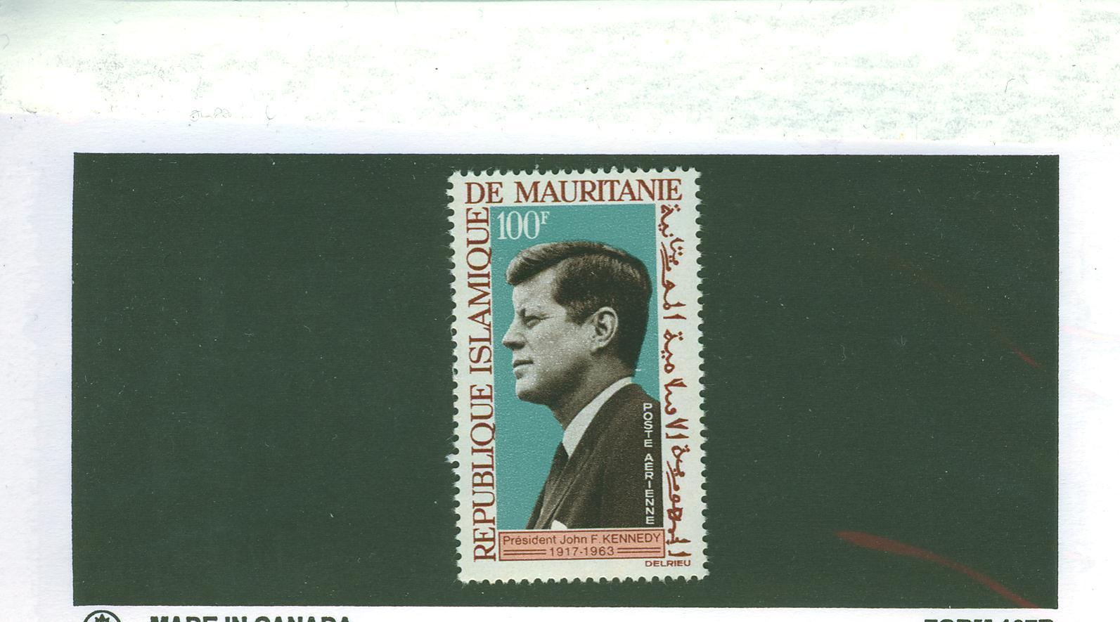 B0227 Kennedy Mauritanie Neuf ** PA 44 - Kennedy (John F.)