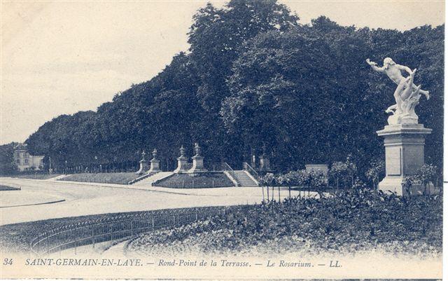 SAINT GERMAIN EN LAYE - Rond-Point De La Terrasse. Le Rosarium - St. Germain En Laye (Château)