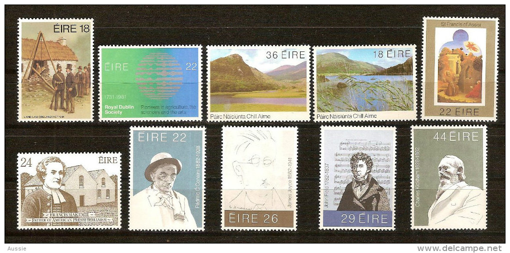 Ierland Irlande Ireland 1982 Yvertnr Entre 461 Et 474 *** MNH Cote 13,75 Euro - Unused Stamps