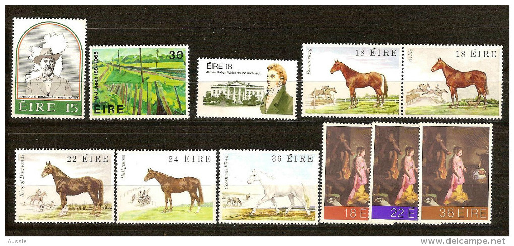 Ierland Irlande 1981 Yvertnr. Entre 450 Et 460 *** MNH Cote 14,90 Euro - Unused Stamps