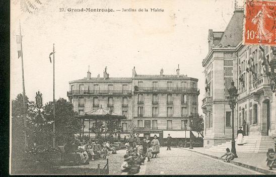 Grand Montrouge Jardins De La Mairie Animée - Montrouge