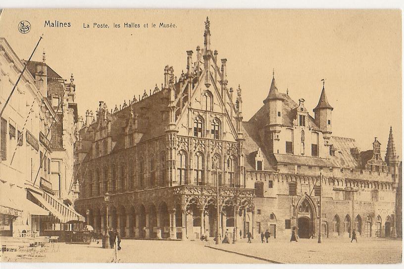 Mechelen De Post , De Hallen En Museum (e293) - Malines