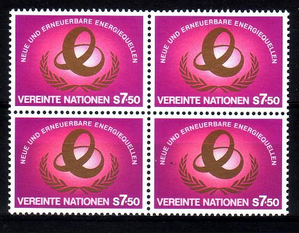 NATIONS UNIS - Bureau De VIENNE - 20** (bloc De 4) Cote 6,40 Euros Depart à 10% - Unused Stamps