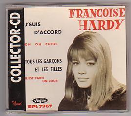 F.HARDY  : COLLECTOR RARE : J'SUIS D'ACCORD .+ 3 Titres - Sonstige - Franz. Chansons