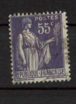 YT N° 363 OBLITERE FRANCE - 1932-39 Vrede
