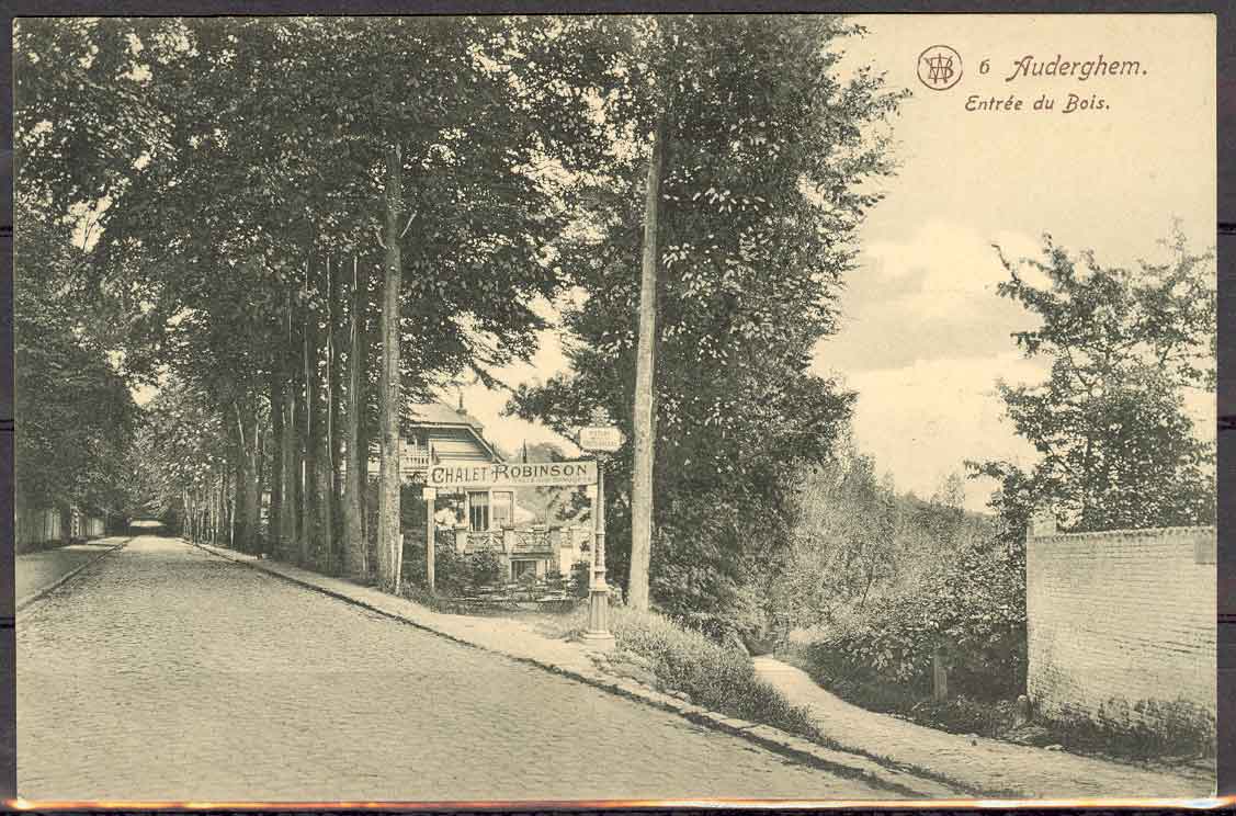 Auderghem. Entrée Du Bois. Chalet Robinson. - Auderghem - Oudergem