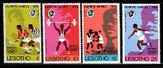 LESOTHO 1976 MNH Stamp(s) Olympic Games 209-212 - Sommer 1976: Montreal