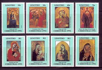 LESOTHO 1992 MNH Stamps Christmas 1000-1007 - Other & Unclassified