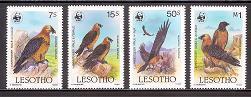 LESOTHO 1986 MNH Stamp(s) WWF Lammergeier 556-559 - Other & Unclassified