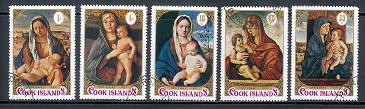 COOK ISLAND 1971 CTO Stamp(s) Christmas 287-291 #3018 - Christmas