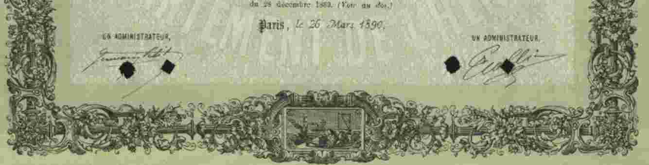 DECO : CIE DES CHEMINS DE FER D'INTERET LOCAL DE L'HERAULT (1890) - Railway & Tramway