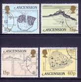 ASCENSION 1981 CTO Stamp(s) Maps 291-294 #3033 - Ascension