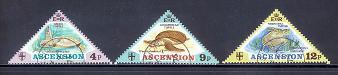 ASCENSION 1973 CTO Stamps Turtles 170-172 #3061 - Turtles