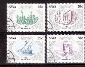 SWA 1986 CTO Stamp(s) Diego Cao 583-586 #3249 - Namibia (1990- ...)