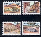 SWA 1988 CTO Stamp(s) Landscapes 621-624 #3260 - Namibië (1990- ...)