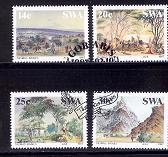 SWA 1987 CTO Stamp(s) Thomas Bains 600-603 #3254 - Other & Unclassified