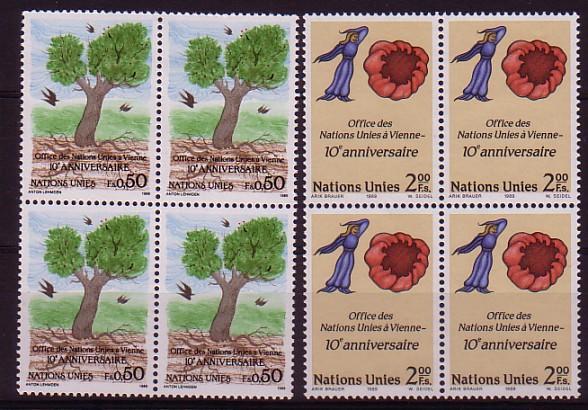 NATIONS UNIS - Bureau De Geneve - 178/179** (bloc De 4) Cote 21,60 Euros Depart à 10% - Unused Stamps