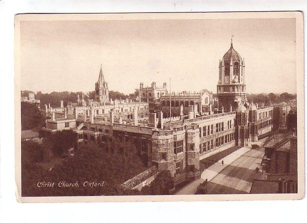 Carte Postale De GRANDE-BRETAGNE : OXFORD , CHRIST CHUCH - Oxford